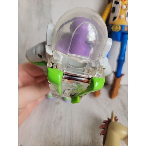 Toy Story play set Bullseye buzz Lightyear Woody toy figure - Picture 9 of 15